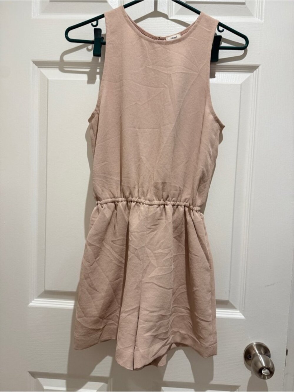 Aritzia Wilfred Size XS Rive Romper Blush Pink - Picture 2 of 8